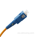 Cable de parche de fibra óptica dúplex OM4